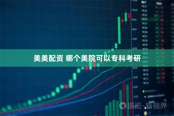 美美配资 哪个美院可以专科考研